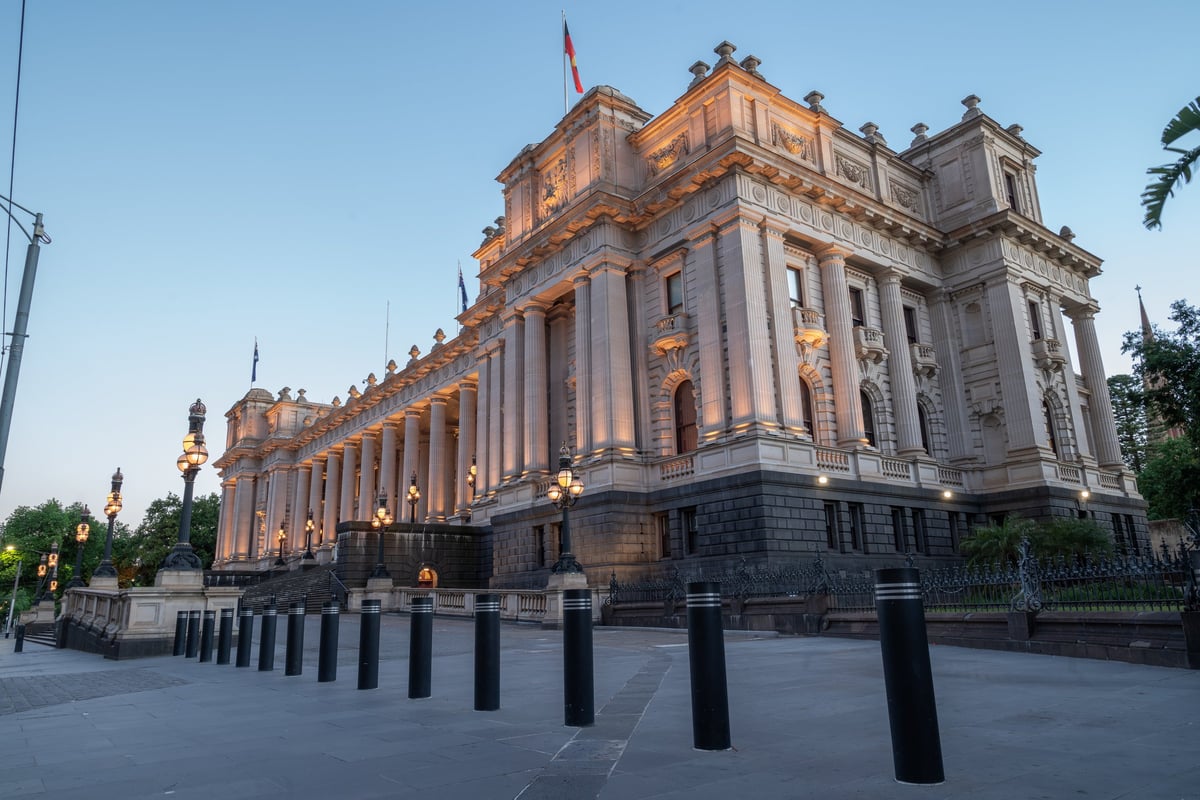 Parliament building representing government affairs